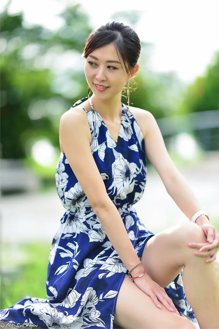 [Mzsock] NO.196 Zhao Tingting dress with cool and high legs street photography#[105P]-37