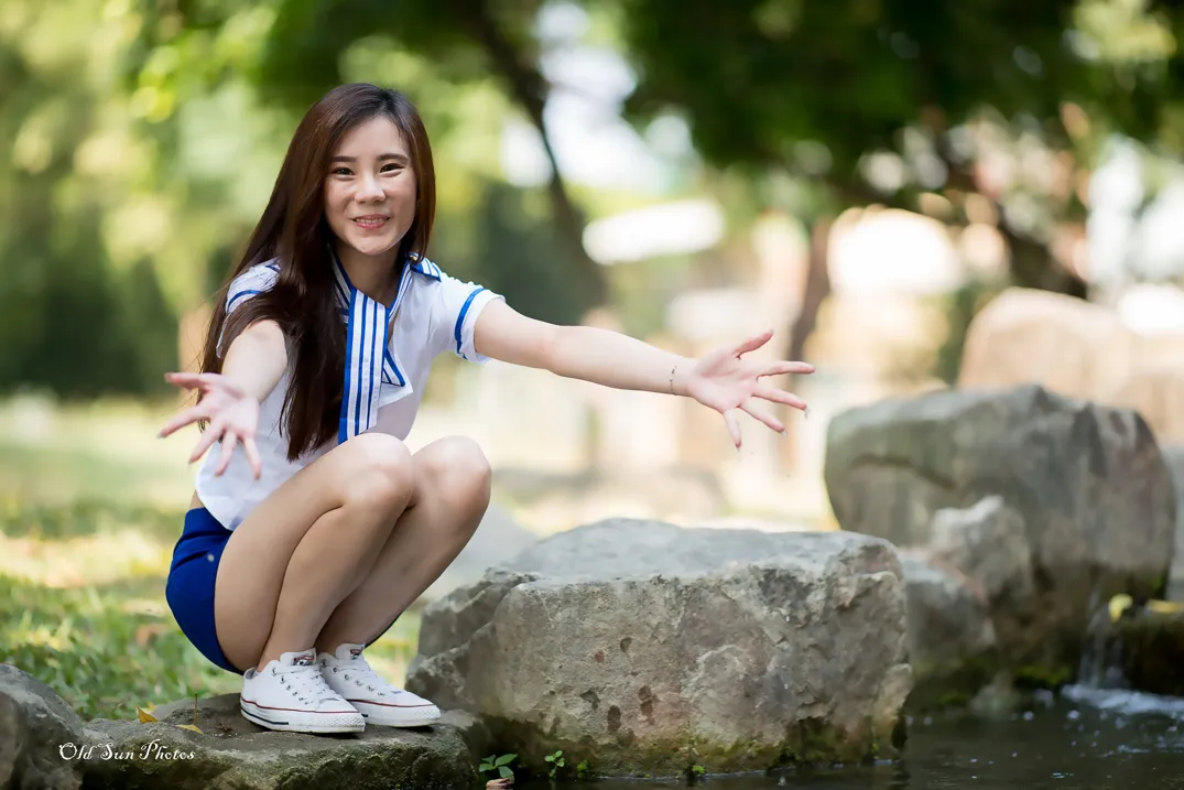 [Mzsock] NO.184 Chen Lixuan stewardess style beautiful legs street photography#[105P]-20